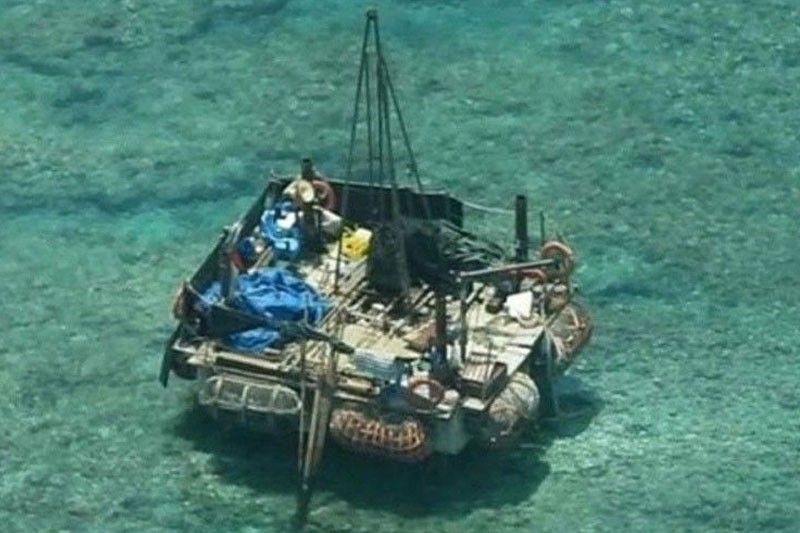 Platform mengapung di Panatag, ancaman bagi kedaulatan Filipina