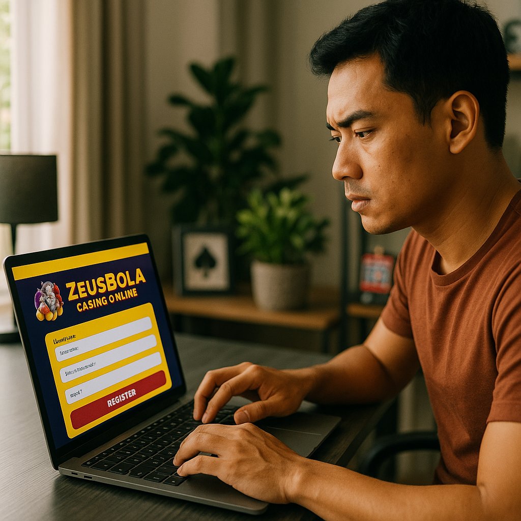 Cara Daftar dan Mulai Bermain di ZeusBola Casino Online